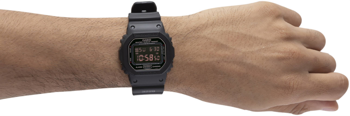 Casio DW-5600MS-1DR Saat