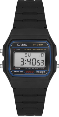 Casio F-91W-1DG Saat