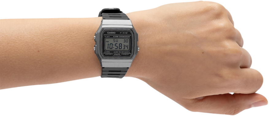 Casio F-91WM-1BDF Saat