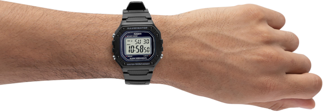 Casio W-218H-1AVDF Saat