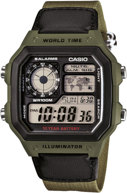 Casio AE-1200WHB-3BVDF Saat